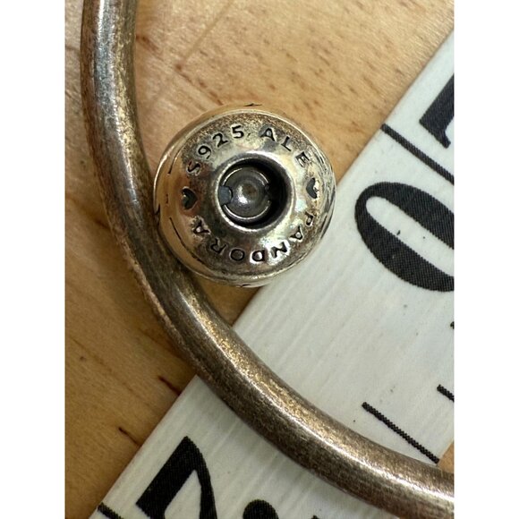 Pandora Moments Moon & Stars Open Bangle Sterling Silver 925 ALE Crescent Design - Picture 3 of 16